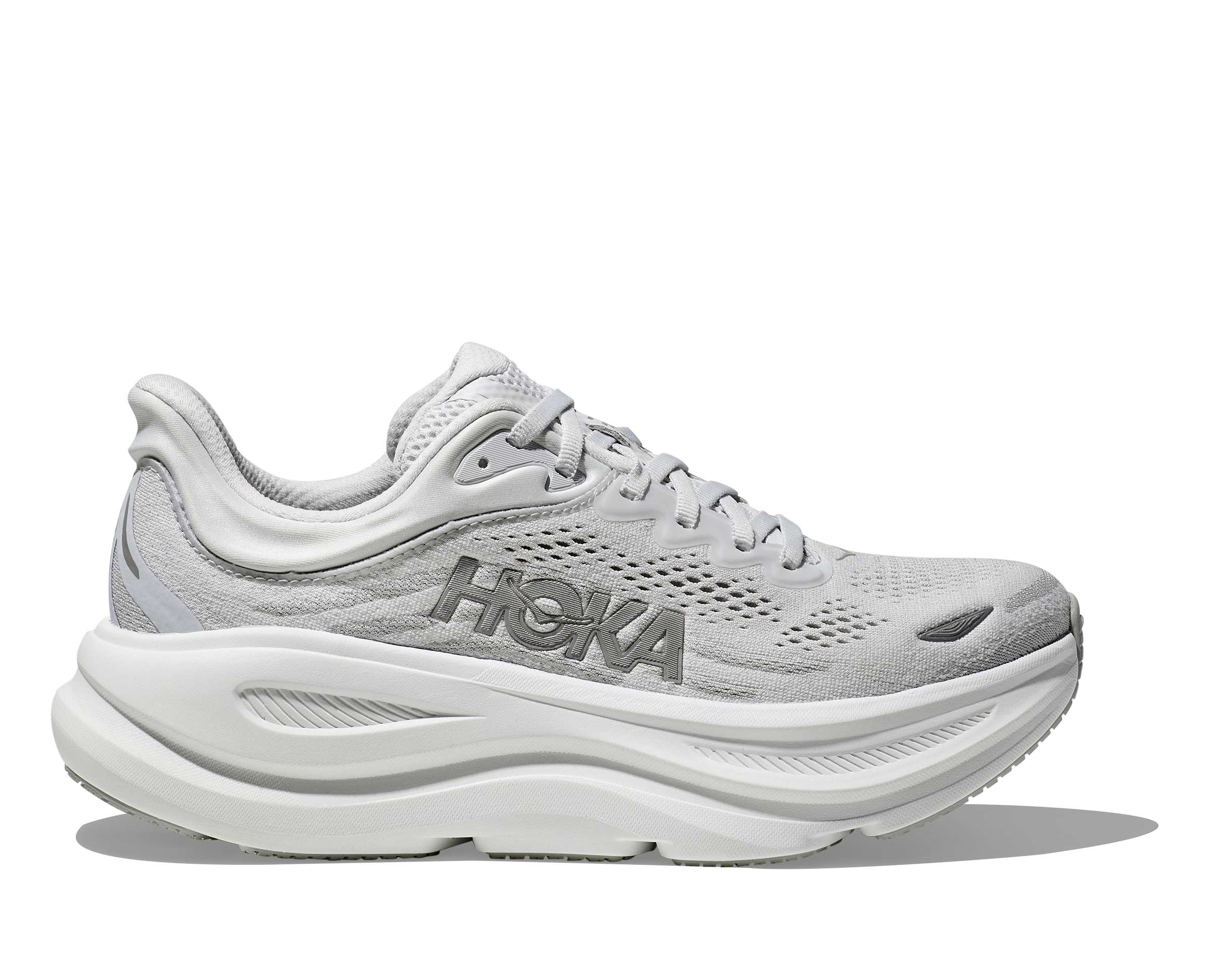 HOKA ONE ONE BONDI 9 WOMENS STARDUST / SILVER