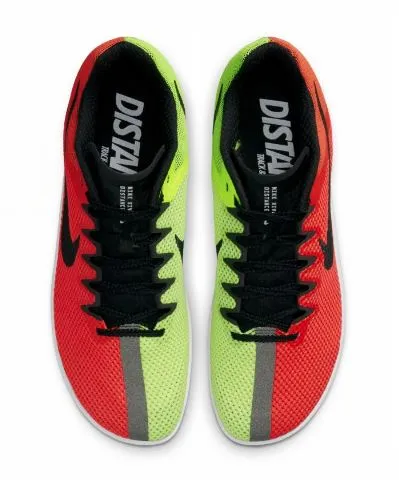 NIKE ZOOM RIVAL DISTANCE SPIKE MENS BRIGHT CRIMSON/BLK/VOLT/WHT