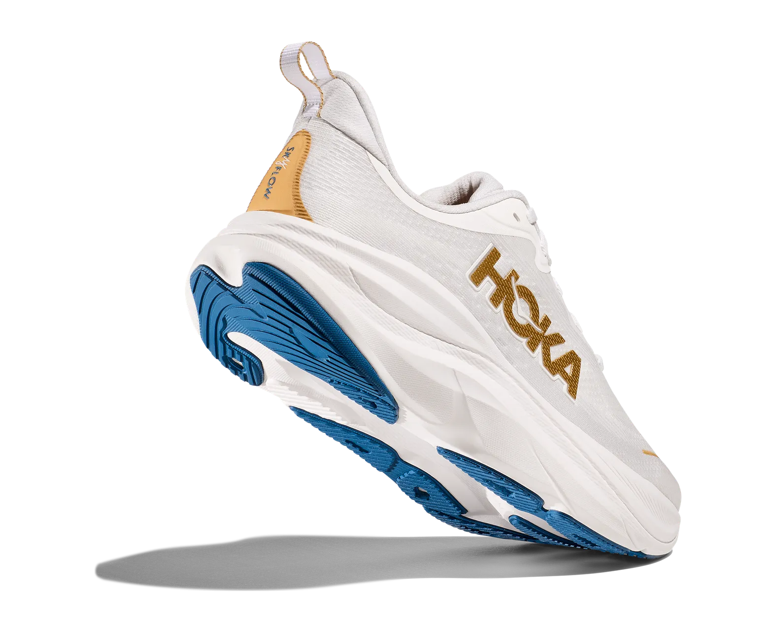 HOKA ONE ONE SKYFLOW MENS FROST/GOLD