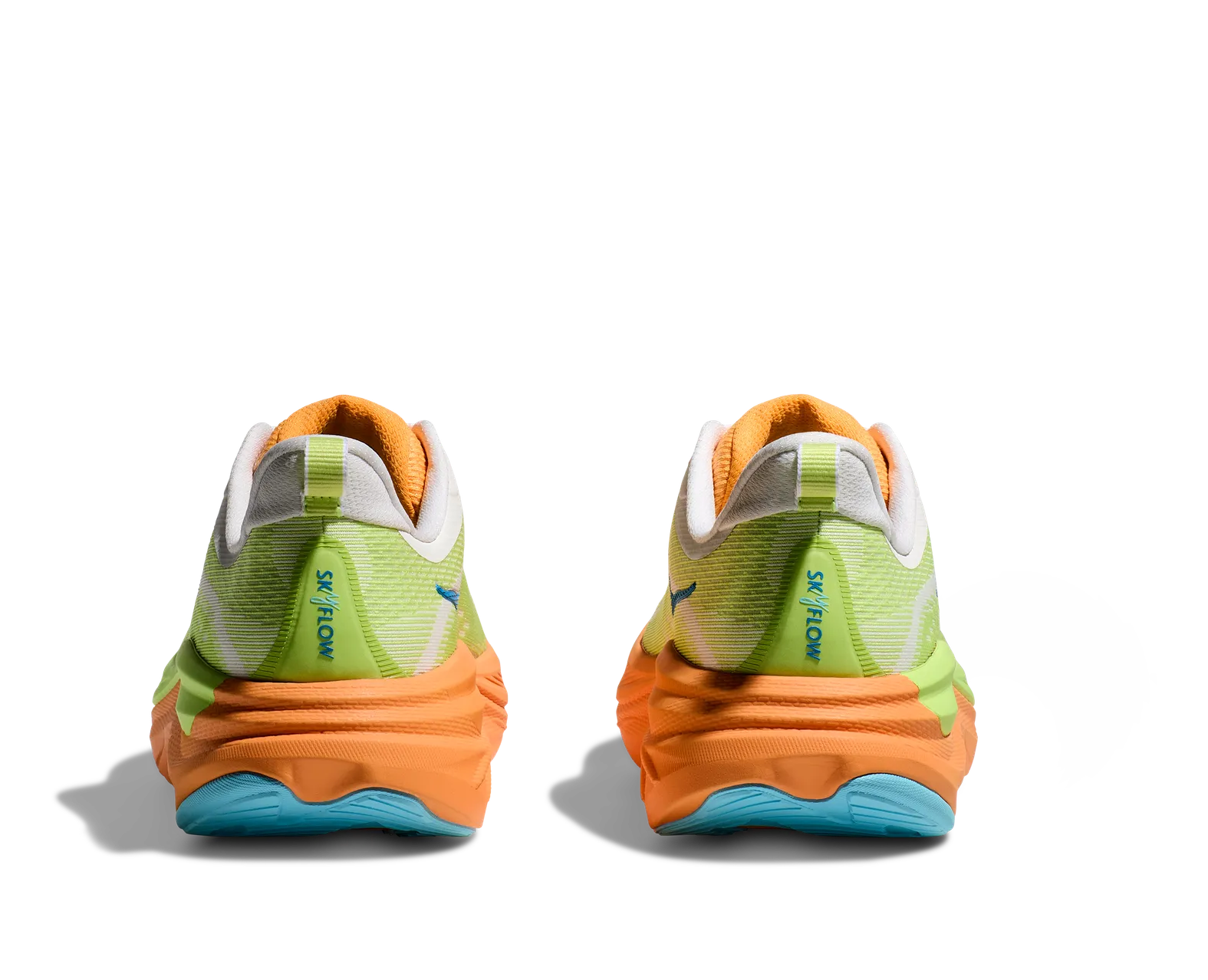 HOKA ONE ONE SKYFLOW WOMENS FROST / SOLAR FLARE