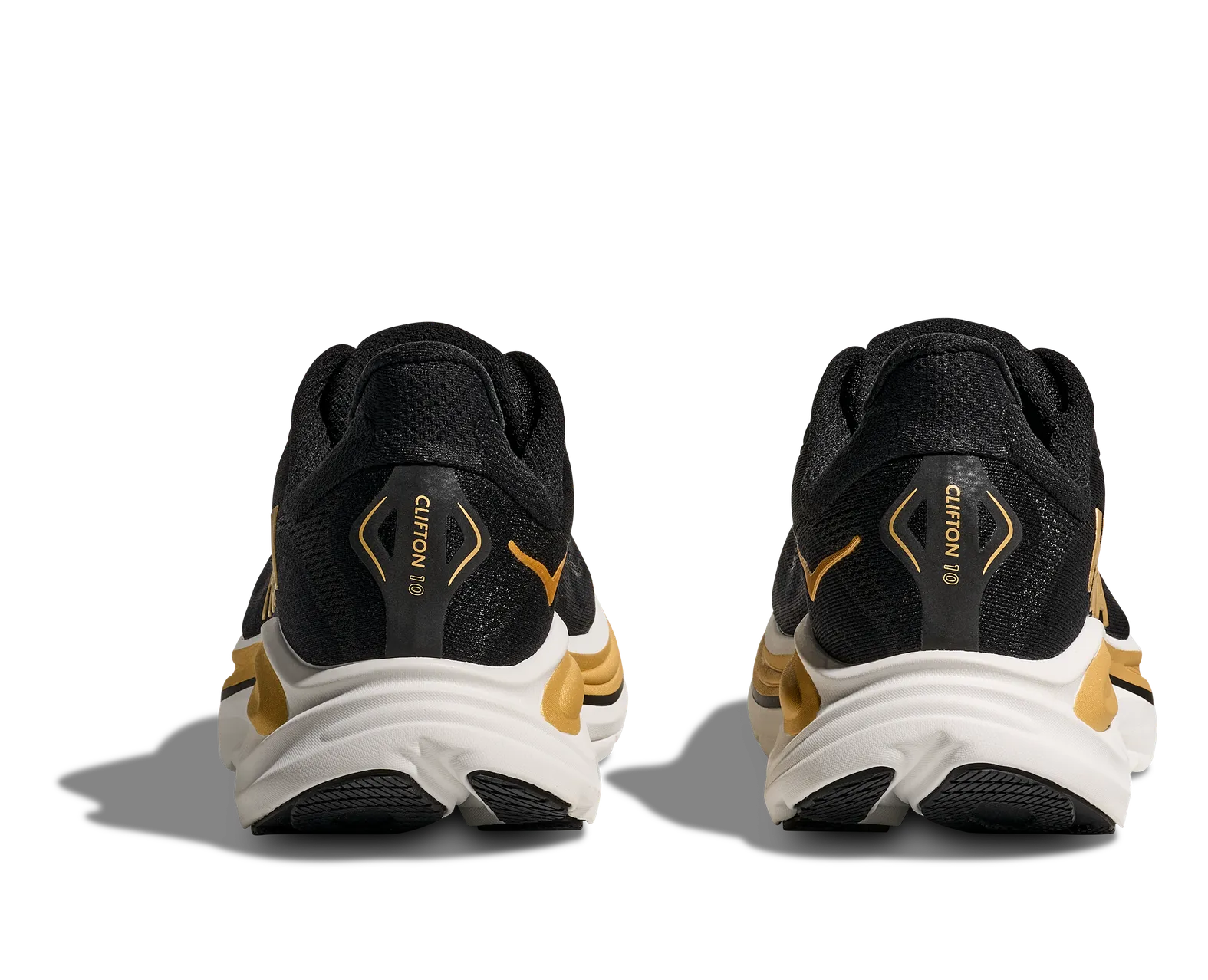 HOKA ONE ONE CLIFTON 10 MENS BLACK/GOLD